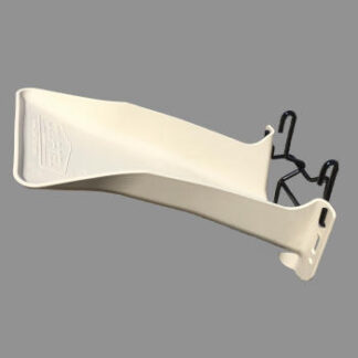 Calf feeding bottle chute holder